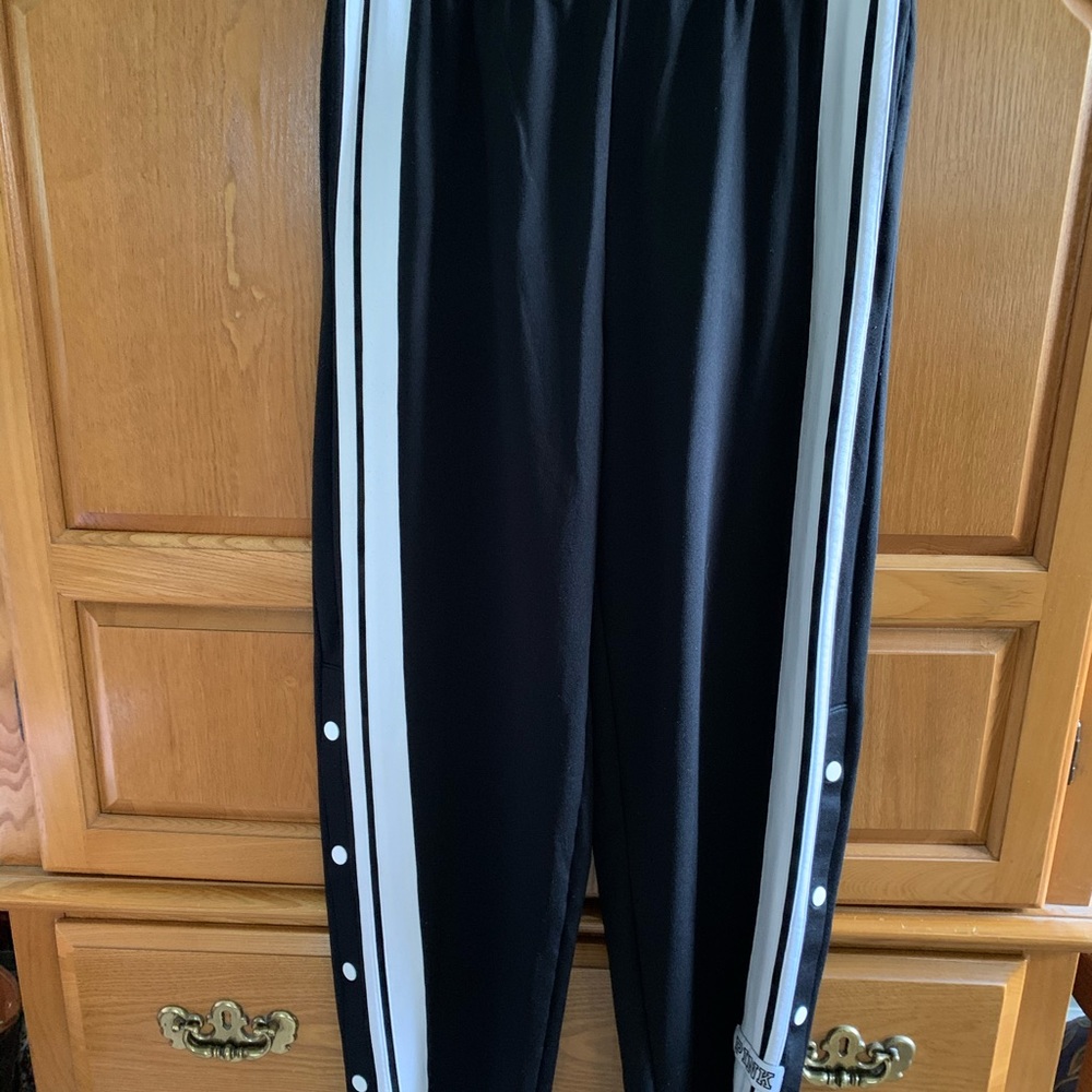 Victoria’s Secret Athletic Pants with Side Snaps-XS & M